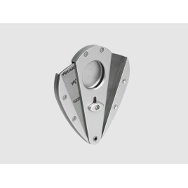 Xikar Xi1 120 Perfect Cut Silver  dupla pengés pillangó szivarvágó - Ezüst színű