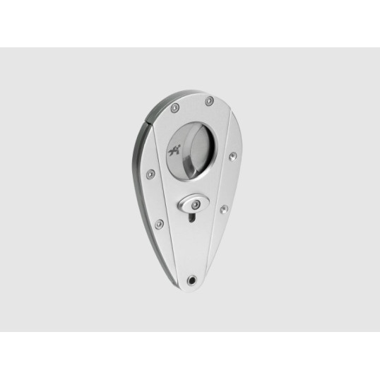 Xikar Xi1 120 Perfect Cut Silver  dupla pengés pillangó szivarvágó - Ezüst színű