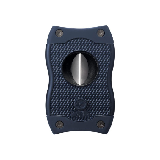 Colibri "SV-Cut" dupla pengés és ék szivarvágó 23/27mm - éjfélkék 