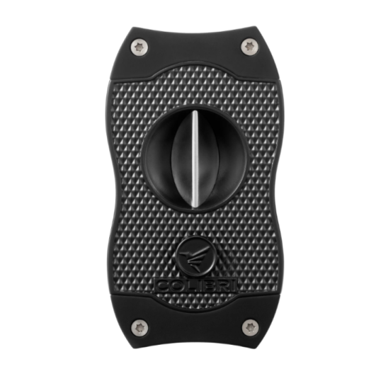 Colibri Diamond V-Cut, nemesacél pengéjű ék szivarvágó 23mm - fekete színű pachmayr minta
