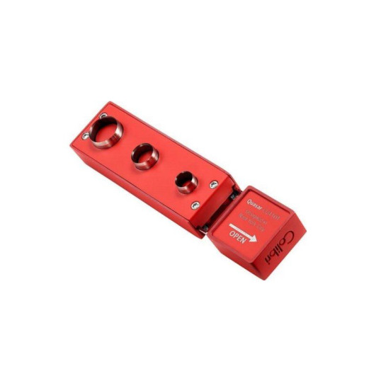 Colibri Quasar Red szivarfúró 3 részes matt piros - 7/9/12mm