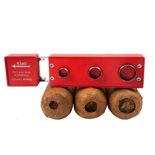 Colibri Quasar Red szivarfúró 3 részes matt piros - 7/9/12mm