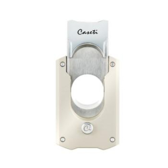 Caseti guillotine nemesacél szivarvágó - matt titán és króm