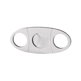 Angelo ovális dupla pengés szivarvágó szálcsiszolt nemesacél, 22 mm