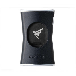 Colibri Slim szivarvágó - fekete, króm