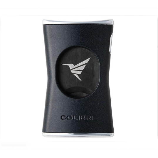 Colibri Slim szivarvágó - fekete, króm