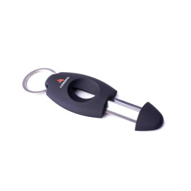 Firebird Viper kulcsra akasztható 23mm-es ék szivarvágó - fekete