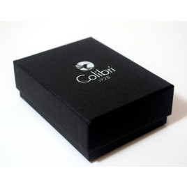 Colibri Julius Black and Rosegold szivar öngyújtó, fekete és rosegold színű, dupla lánggal 