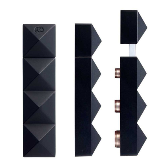 Colibri Quasar szivarfúró 3 részes matt fekete - 7/9/12mm