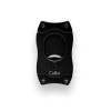 Colibri S-Cut Black, fekete színű nemesacél pengéjü guillotine szivarvágó 26mm - fekete