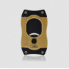 Colibri S-Cut Gold, szálcsiszolt arany színű nemesacél pengéjü guillotine szivarvágó 26mm - fekete pengével
