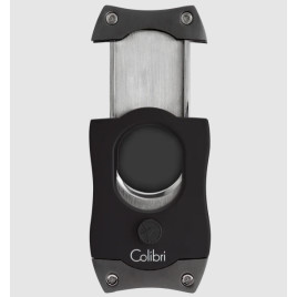 Colibri S-Cut Gunmetal, nemesacél pengéjü guillotine szivarvágó 26mm - sötétszürke