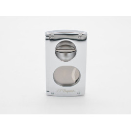 S.T. Dupont Cigar Universe - dupla pengés és ék szivarvágó - króm