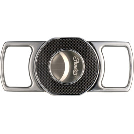 Passatore kétujjas szivar vágó nemesacél, króm/carbon - TIE Advanced x1