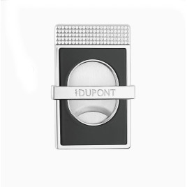 S.T. Dupont CC Slim szivarvágó fekete lakkal, króm bevonattal