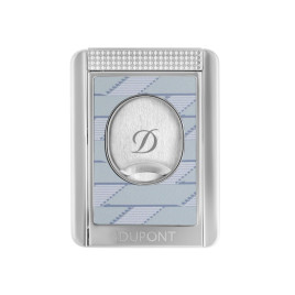 S.T. Dupont Monogram 1872 Grey szivarvágó és szivartartó egyben - Szürke és ezüst színű 