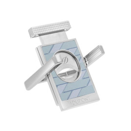 S.T. Dupont Monogram 1872 Grey szivarvágó és szivartartó egyben - Szürke és ezüst színű 