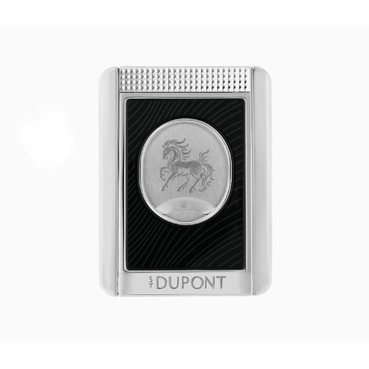 S.T. Dupont – Black Horse Szivarvágó és Szivartartó - Limitált kiadás