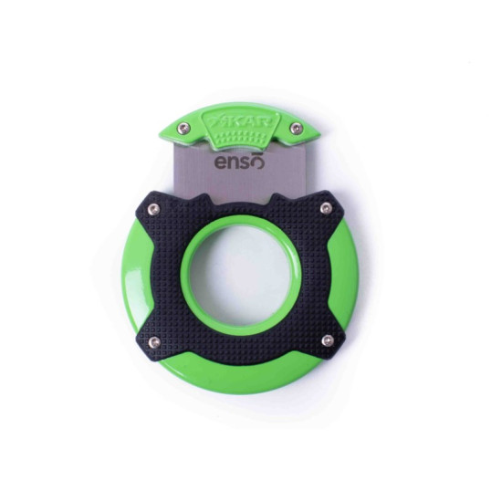 Xikar Enso dupla pengés Guillotine szivarvágó - zöld