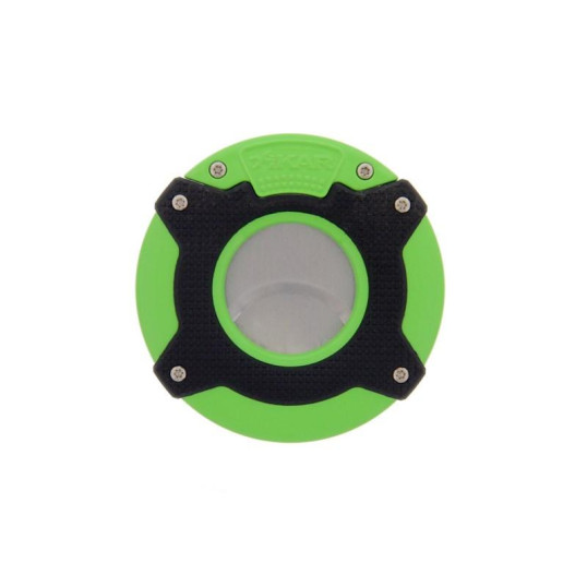 Xikar Enso dupla pengés Guillotine szivarvágó - zöld