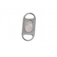 Xikar M8 Chrome Silver dupla pengés guillotine szivarvágó fém vázzal, nagy méretű szivarokhoz - ezüst