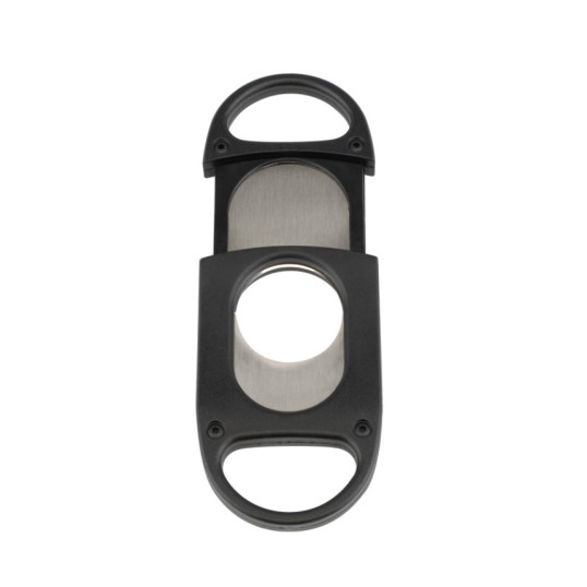 Xikar X8 Black guillotine szivarvágó – szivartartó funkcióval