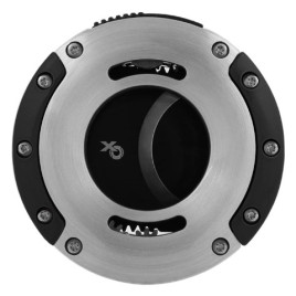 Xikar XO dupla pengés szivarvágó - ezüst és fekete