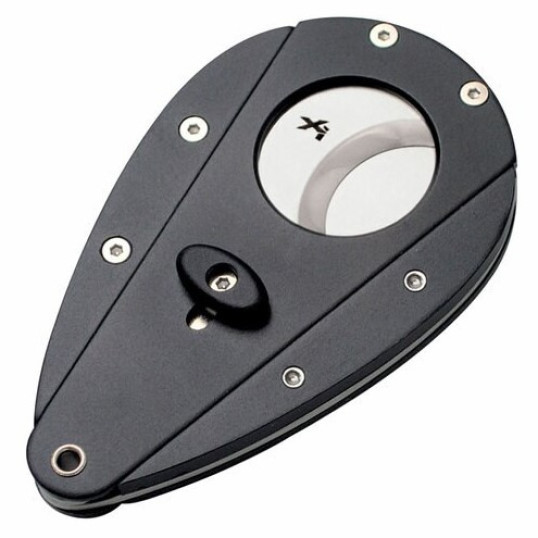 Xikar Xi1 Cutter Black, dupla pengés pillangó szivarvágó - fekete