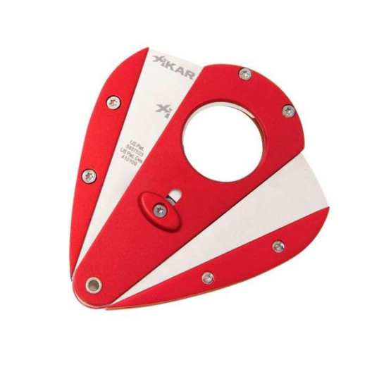 Xikar Xi1 Cutter Red, dupla pengés pillangó szivarvágó - vörös