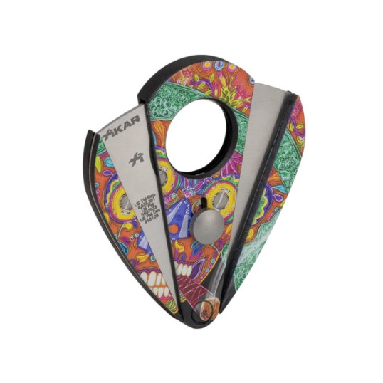 Xikar Xi2 Calavera, dupla pengés csepp alakú szivarvágó