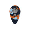 Xikar Xi2 Camo Blue & Orange szivarvágó – terepmintás, dupla pengés, 60 gyűrűméretig