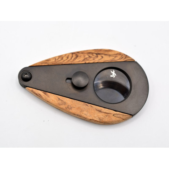 Xikar Xi3 Phantom Spalted Tamarind szivarvágó - Fekete pengével