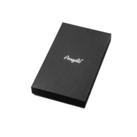 Angelo nemesacél szivar vágó olló, matt fekete és arany színű