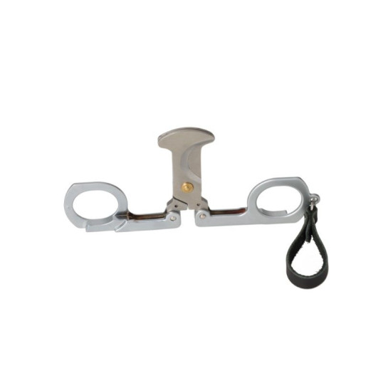 Angelo nemesacél összecsukható szivar vágó olló - Ezüst színű