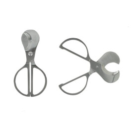 Szivarvágó olló 9,7 cm hosszú, króm színű - Atomic