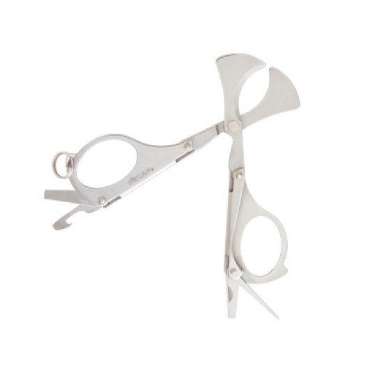 Xikar MTX Multi-Tool nemesacél szivar vágó olló, praktikus szivaros kiegészítőkkel - króm