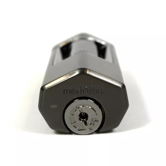 Xikar Meridian Gunmetal Soft Flame szivaros öngyújtó nagy méretű szivarokhoz is - sötét szürke