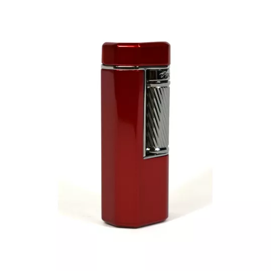 Xikar Meridian Red Soft Flame szivaros öngyújtó nagy méretű szivarokhoz is - vörös