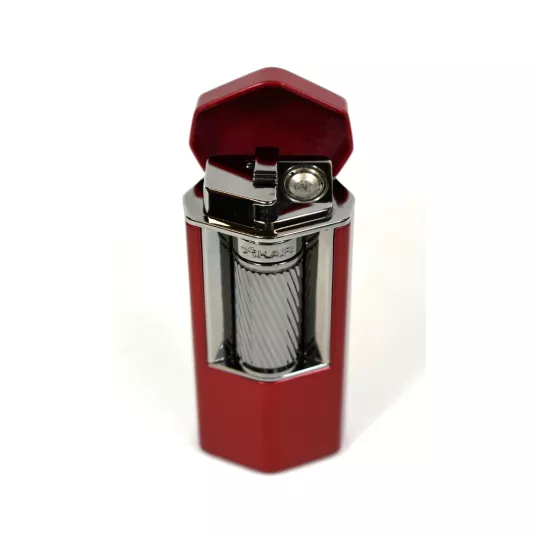 Xikar Meridian Red Soft Flame szivaros öngyújtó nagy méretű szivarokhoz is - vörös