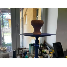 Kék színű vízipipa 66 cm - 2 csöves - OUTLET 