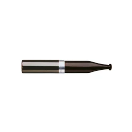 Denicotea Automatic Silberring-Sattel Diamantschnitt cigaretta szipka fekete ezüst színű gyűrűvel – 78 mm, 9 mm filterrel