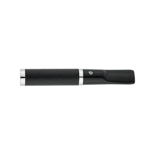 Denicotea cigaretta szipka fekete bőr borítással, slim adapterrel – 69 mm - Denicotea szipka