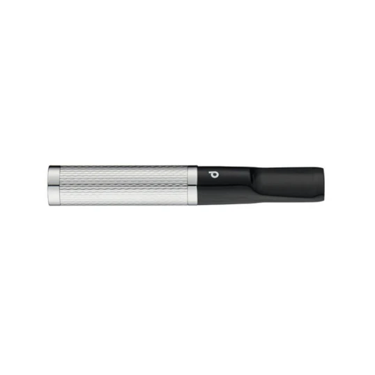 Denicotea cigaretta szipka ezüst színben, slim adapterrel – 69 mm - Denicotea szipka