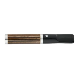 Denicotea cigaretta szipka barna csíkos mintával, slim adapterrel – 69 mm