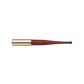 Denicotea Lady cigarettaszipka – pirosan áttetsző / arany – 116 mm