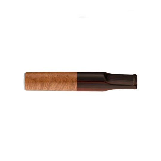 Denicotea Bruyer Cumberland cigaretta szipka hanga gyökérből – világosbarna, 78 mm - Denicotea szipka