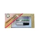 Friend Holder MINI cigarettaszipka ezüst/fekete + 6 db szűrőbetét
