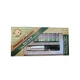Friend Holder MULTI-SLIM cigarettaszipka ezüst/fekete + 6 db szűrőbetét