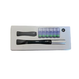 Friend Holder MAXI cigarettaszipka fekete/ezüst + 6 db szűrőbetét