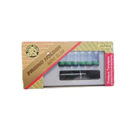 Friend Holder MINI SLIM cigarettaszipka fekete + 6 db szűrőbetét